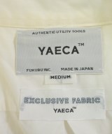 YAECA（ヤエカ）カジュアルシャツ 白 サイズ:M メンズ/2200681772083