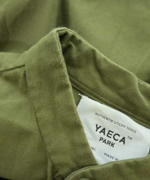 YAECA（ヤエカ）カジュアルシャツ カーキ サイズ:XL メンズ/2200680658098