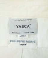 YAECA（ヤエカ）カジュアルシャツ 白 サイズ:L メンズ/2200686392026