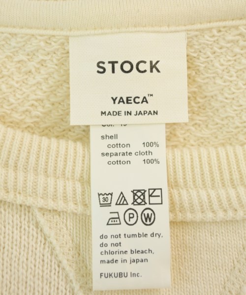 YAECA（ヤエカ）スウェット 白 サイズ:L メンズ/2200682484169