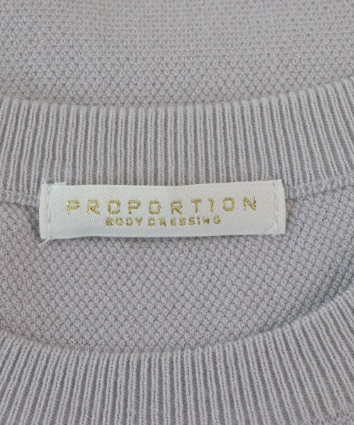 PROPORTION BODY DRESSING（プロポーションボディードレッシング）ニット・セーター グレー サイズ:F レディース/2200630534021