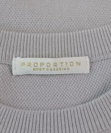 PROPORTION BODY DRESSING（プロポーションボディードレッシング）ニット・セーター グレー サイズ:F レディース/2200630534021