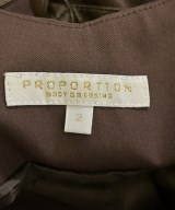 PROPORTION BODY DRESSING（プロポーションボディードレッシング）ワンピース 茶 サイズ:2(M位) レディース/2200635751027