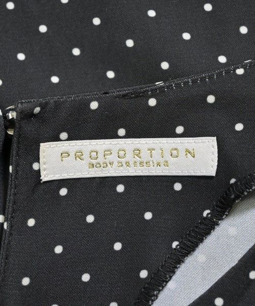 PROPORTION BODY DRESSING（プロポーションボディードレッシング）ブラウス 黒 サイズ:S レディース/2200622080123