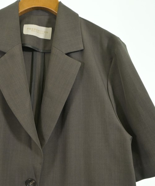 PROPORTION BODY DRESSING（プロポーションボディードレッシング）ジャケット グレー サイズ:S レディース/2200622385037