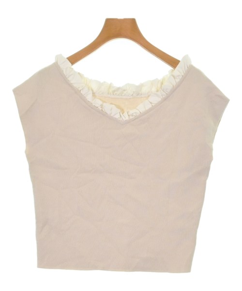 PROPORTION BODY DRESSING（プロポーションボディードレッシング）ニット・セーター ベージュ サイズ:F レディース/2200621859072