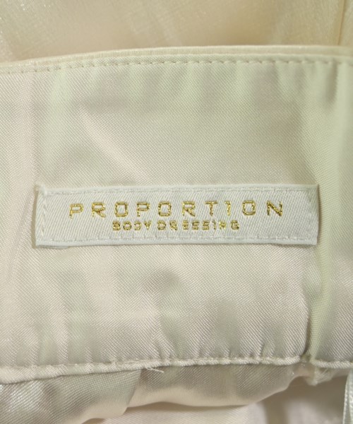 PROPORTION BODY DRESSING（プロポーションボディードレッシング）ロング・マキシ丈スカート 白 サイズ:M レディース/2200624377054