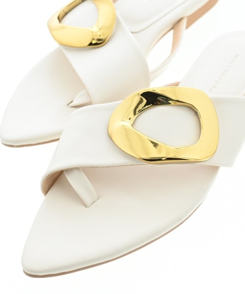 PROPORTION BODY DRESSING（プロポーションボディードレッシング）サンダル 白 サイズ:23cm レディース/2200624888093