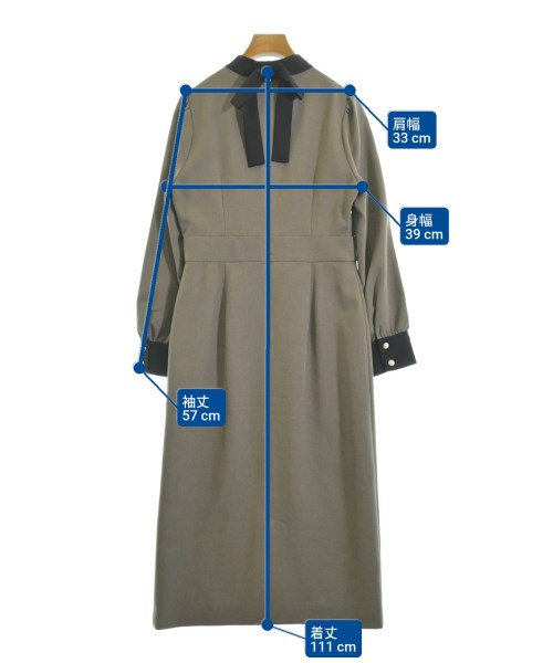 PROPORTION BODY DRESSING（プロポーションボディードレッシング）ワンピース グレー サイズ:M レディース/2200637546027