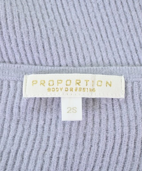 PROPORTION BODY DRESSING（プロポーションボディードレッシング）ニット・セーター 青 サイズ:2(M位) レディース/2200631606017