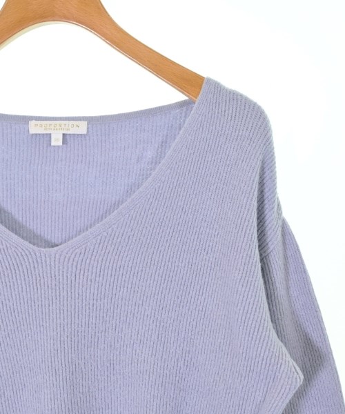 PROPORTION BODY DRESSING（プロポーションボディードレッシング）ニット・セーター 青 サイズ:2(M位) レディース/2200631606017