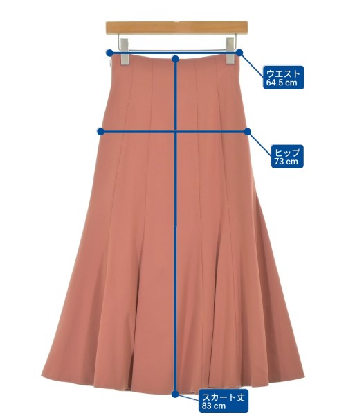 PROPORTION BODY DRESSING（プロポーションボディードレッシング）ロング・マキシ丈スカート オレンジ サイズ:S レディース/2200642738905