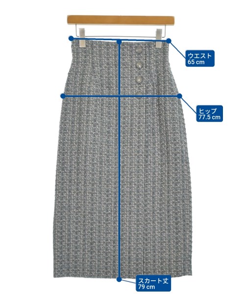 PROPORTION BODY DRESSING（プロポーションボディードレッシング）ロング・マキシ丈スカート 青 サイズ:S レディース/2200642739018