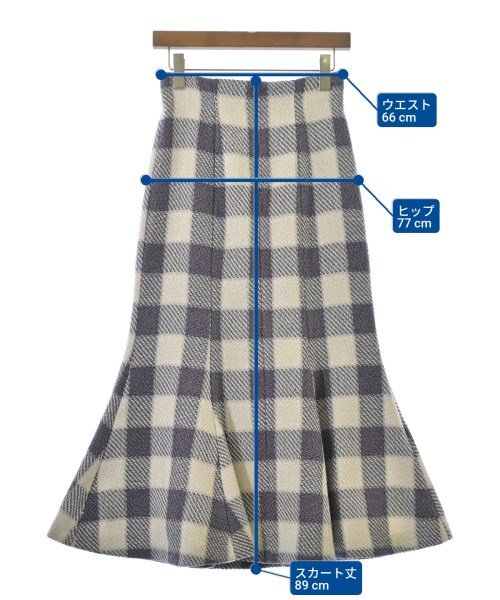 PROPORTION BODY DRESSING（プロポーションボディードレッシング）ロング・マキシ丈スカート 紫 サイズ:M レディース/2200642739506