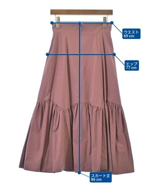 PROPORTION BODY DRESSING（プロポーションボディードレッシング）ロング・マキシ丈スカート ピンク サイズ:M レディース/2200642739544
