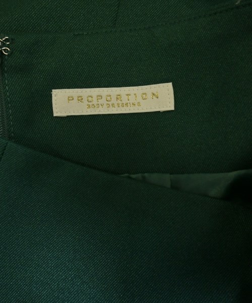 PROPORTION BODY DRESSING（プロポーションボディードレッシング）ひざ丈スカート 緑 サイズ:XS レディース/2200642739568