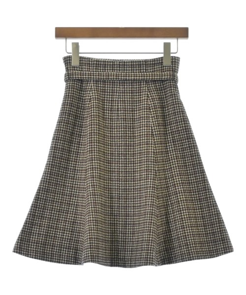 PROPORTION BODY DRESSING（プロポーションボディードレッシング）ひざ丈スカート 茶 サイズ:XS レディース/2200642739575