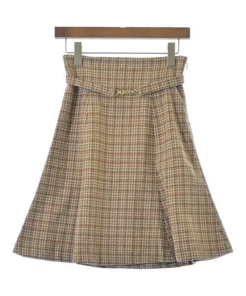 PROPORTION BODY DRESSING(プロポーションボディードレッシング)ひざ丈スカート ベージュ サイズ:S/2200642739612