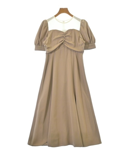 PROPORTION BODY DRESSING(プロポーションボディードレッシング)ワンピース ベージュ サイズ:M/2200642740731