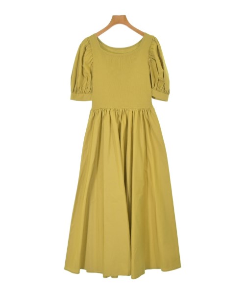 PROPORTION BODY DRESSING(プロポーションボディードレッシング)ワンピース 黄 サイズ:S/2200642741066