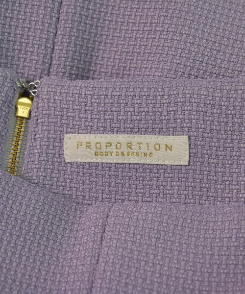 PROPORTION BODY DRESSING（プロポーションボディードレッシング）ひざ丈スカート 紫 サイズ:M レディース/2200642741578