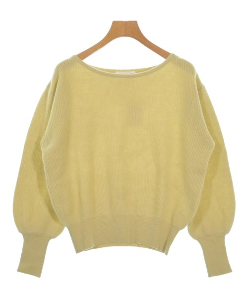 PROPORTION BODY DRESSING(プロポーションボディードレッシング)ニット・セーター 黄 サイズ:F/2200642741707