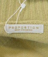 PROPORTION BODY DRESSING（プロポーションボディードレッシング）ニット・セーター 黄 サイズ:F レディース/2200642741714