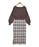 PROPORTION BODY DRESSING（プロポーションボディードレッシング）ワンピース 茶 サイズ:S レディース/2200642741738