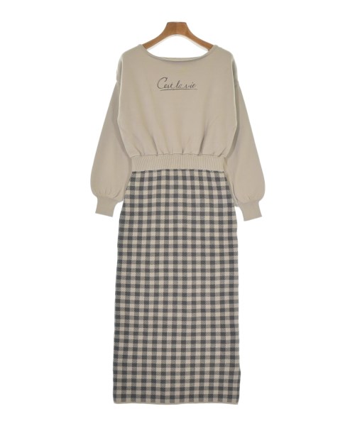 PROPORTION BODY DRESSING(プロポーションボディードレッシング)ワンピース ベージュ サイズ:S/2200642741769