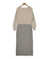 PROPORTION BODY DRESSING（プロポーションボディードレッシング）ワンピース ベージュ サイズ:S レディース/2200642741776