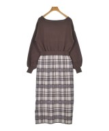 PROPORTION BODY DRESSING（プロポーションボディードレッシング）ワンピース 茶 サイズ:M レディース/2200642741783