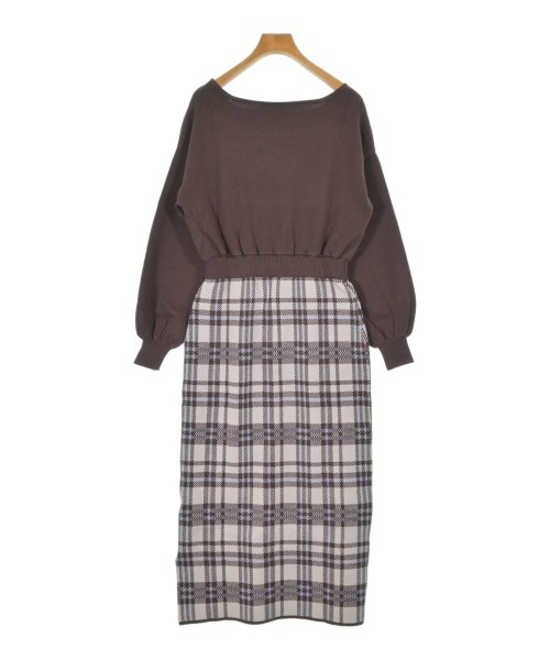 PROPORTION BODY DRESSING（プロポーションボディードレッシング）ワンピース 茶 サイズ:M レディース/2200642741790