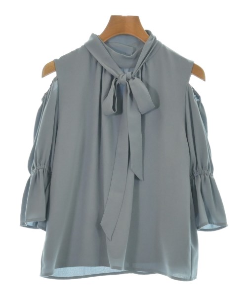 PROPORTION BODY DRESSING(プロポーションボディードレッシング)ブラウス 青 サイズ:S/2200642742766