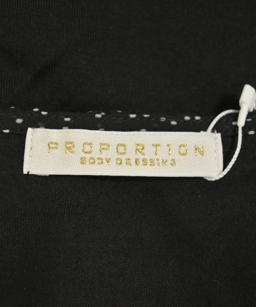 PROPORTION BODY DRESSING（プロポーションボディードレッシング）Tシャツ・カットソー 黒 サイズ:F レディース/2200642746498