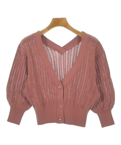 PROPORTION BODY DRESSING(プロポーションボディードレッシング)カーディガン ピンク サイズ:S/2200642746511