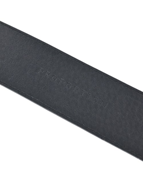 PROPORTION BODY DRESSING（プロポーションボディードレッシング）ベルト 黒 サイズ:- レディース/2200642748072