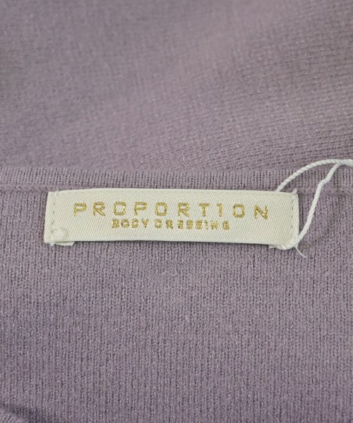 PROPORTION BODY DRESSING（プロポーションボディードレッシング）ワンピース 紫 サイズ:S レディース/2200642748775