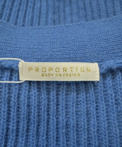 PROPORTION BODY DRESSING（プロポーションボディードレッシング）カーディガン 青 サイズ:F レディース/2200642749321