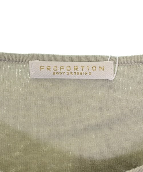 PROPORTION BODY DRESSING（プロポーションボディードレッシング）ニット・セーター グレー サイズ:S レディース/2200642749338