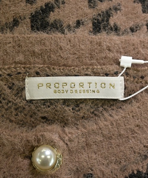 PROPORTION BODY DRESSING（プロポーションボディードレッシング）カーディガン 茶 サイズ:S レディース/2200642749512