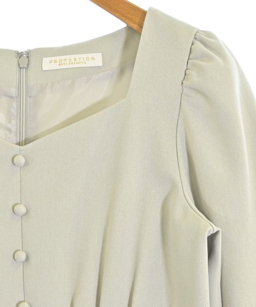 PROPORTION BODY DRESSING（プロポーションボディードレッシング）ワンピース グレー サイズ:S レディース/2200642749772