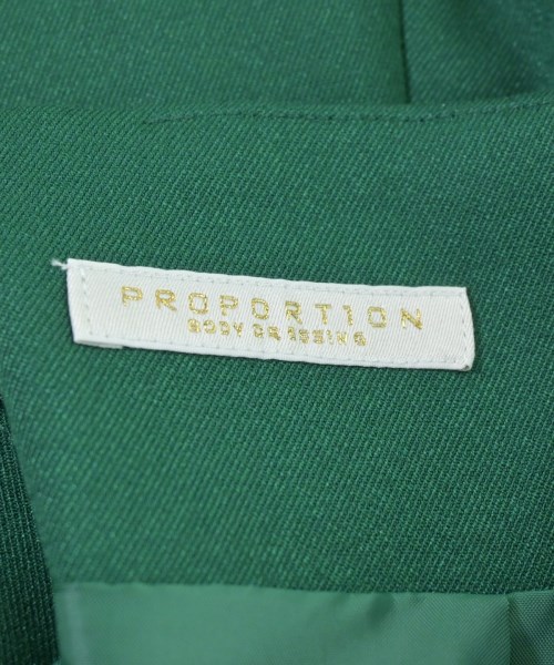 PROPORTION BODY DRESSING（プロポーションボディードレッシング）ひざ丈スカート 緑 サイズ:S レディース/2200642749833