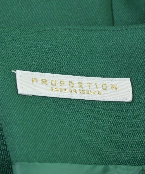 PROPORTION BODY DRESSING（プロポーションボディードレッシング）ひざ丈スカート 緑 サイズ:S レディース/2200642749857