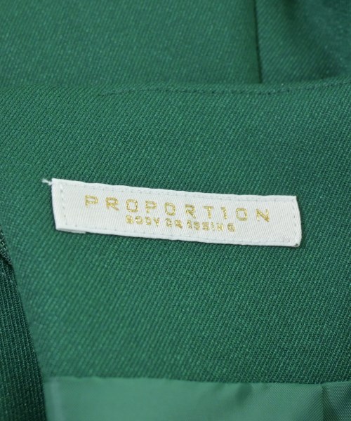 PROPORTION BODY DRESSING（プロポーションボディードレッシング）ひざ丈スカート 緑 サイズ:S レディース/2200642749888