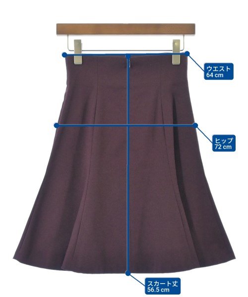 PROPORTION BODY DRESSING（プロポーションボディードレッシング）ロング・マキシ丈スカート 赤 サイズ:XS レディース/2200642750082