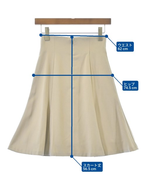 PROPORTION BODY DRESSING（プロポーションボディードレッシング）ロング・マキシ丈スカート ベージュ サイズ:XS レディース/2200642750099