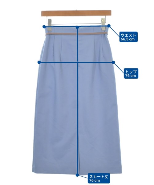 PROPORTION BODY DRESSING（プロポーションボディードレッシング）ロング・マキシ丈スカート 青 サイズ:S レディース/2200642750303