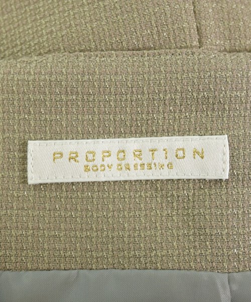 PROPORTION BODY DRESSING（プロポーションボディードレッシング）ミニスカート ベージュ サイズ:XS レディース/2200642750372