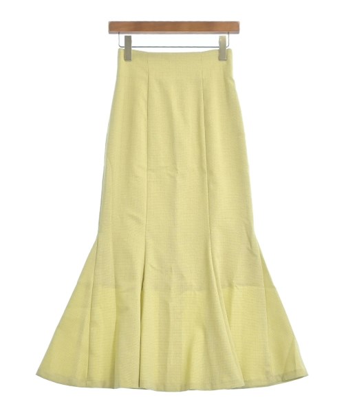 PROPORTION BODY DRESSING(プロポーションボディードレッシング)ロング・マキシ丈スカート 黄 サイズ:S/2200642750792