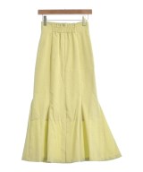 PROPORTION BODY DRESSING（プロポーションボディードレッシング）ロング・マキシ丈スカート 黄 サイズ:S レディース/2200642750792